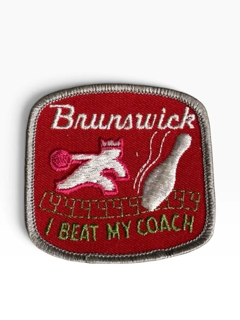 Brunswick bowling patches excellent condition.